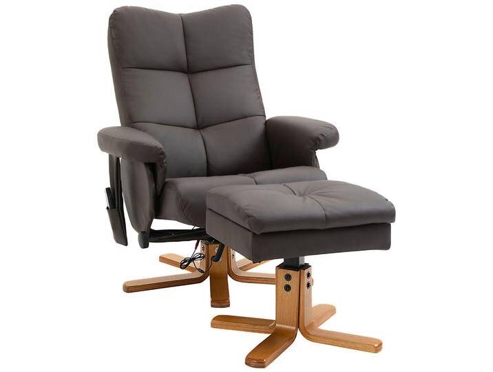 HOMCOM RELAXSESSEL, Braun, Leder, Nachbildung, 1-Sitzer, Füllung: Schaumstoff, einzeln stellbar, 86x99x80 cm, Wohnzimmer, Sessel, Relaxsessel HOMCOM RELAXSESSEL, Braun, Leder, Nachbildung, 1-Sitzer, Füllung: Schaumstoff, einzeln stellbar, 86x99x80 cm, Wohnzimmer, Sessel, Relaxsessel von Homcom