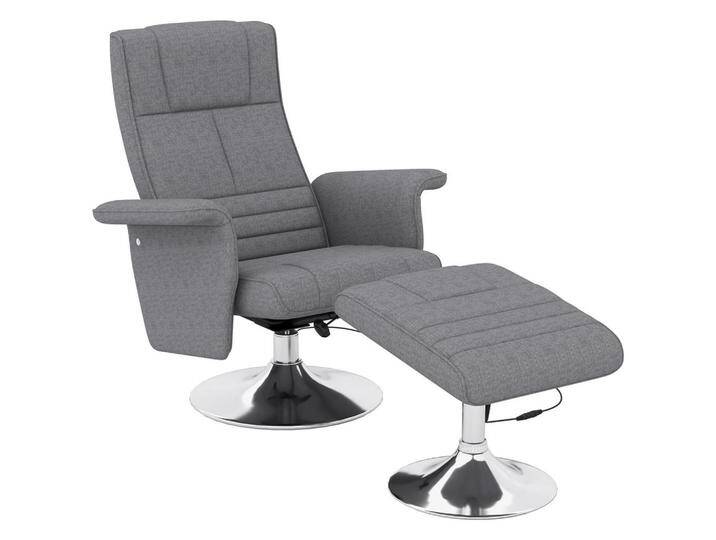 HOMCOM MASSAGESESSEL, Dunkelgrau, 1-Sitzer, Füllung: Schaumstoff, einzeln stellbar, 95x88x78 cm, Wohnzimmer, Sessel, Relaxliegen von Homcom
