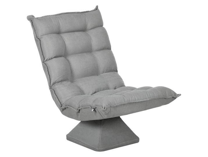 HOMCOM RELAXSESSEL, Hellgrau, Metall, 70x95x62 cm, Wohnzimmer, Sessel, Relaxsessel HOMCOM RELAXSESSEL, Hellgrau, Metall, 70x95x62 cm, Wohnzimmer, Sessel, Relaxsessel von Homcom