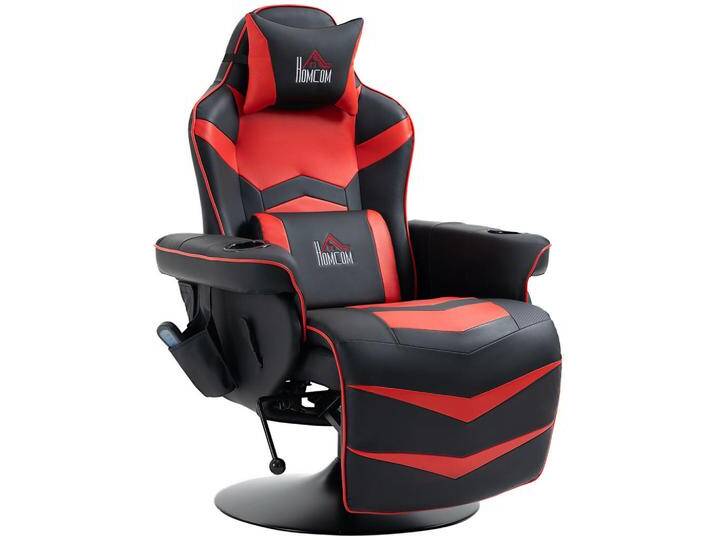 HOMCOM RELAXSESSEL, Rot, Leder, 1-Sitzer, Füllung: Schaumstoff, 82.5x111.5x79.5 cm, Wohnzimmer, Sessel, Massagesessel HOMCOM RELAXSESSEL, Rot, Leder, 1-Sitzer, Füllung: Schaumstoff, 82.5x111.5x79.5 cm, Wohnzimmer, Sessel, Massagesessel von Homcom