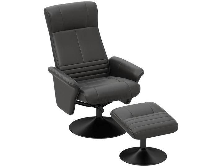 HOMCOM RELAXSESSEL, Schwarz, Kunststoff, 71x104x69 cm, Wohnzimmer, Sessel, Relaxsessel von Homcom