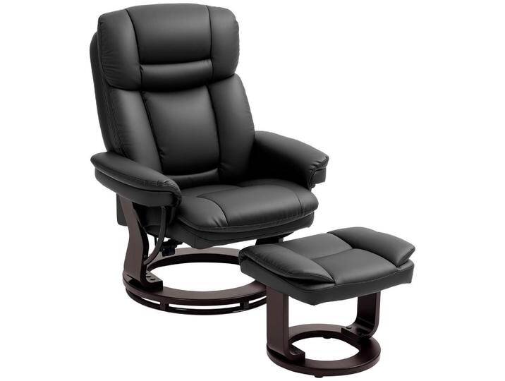 HOMCOM RELAXSESSEL, Schwarz, Kunststoff, 83x107x86 cm, Wohnzimmer, Sessel, Relaxsessel HOMCOM RELAXSESSEL, Schwarz, Kunststoff, 83x107x86 cm, Wohnzimmer, Sessel, Relaxsessel von Homcom