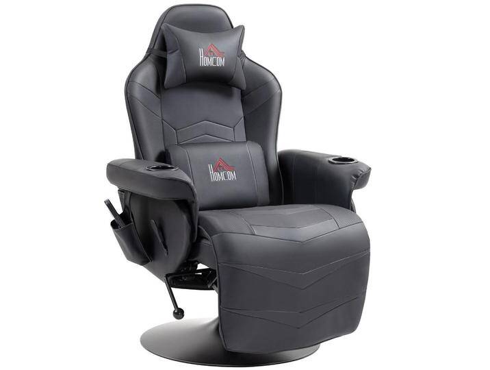 HOMCOM RELAXSESSEL, Schwarz, Leder, 1-Sitzer, Füllung: Schaumstoff, 82.5x111.5x79.5 cm, Wohnzimmer, Sessel, Massagesessel HOMCOM RELAXSESSEL, Schwarz, Leder, 1-Sitzer, Füllung: Schaumstoff, 82.5x111.5x79.5 cm, Wohnzimmer, Sessel, Massagesessel von Homcom