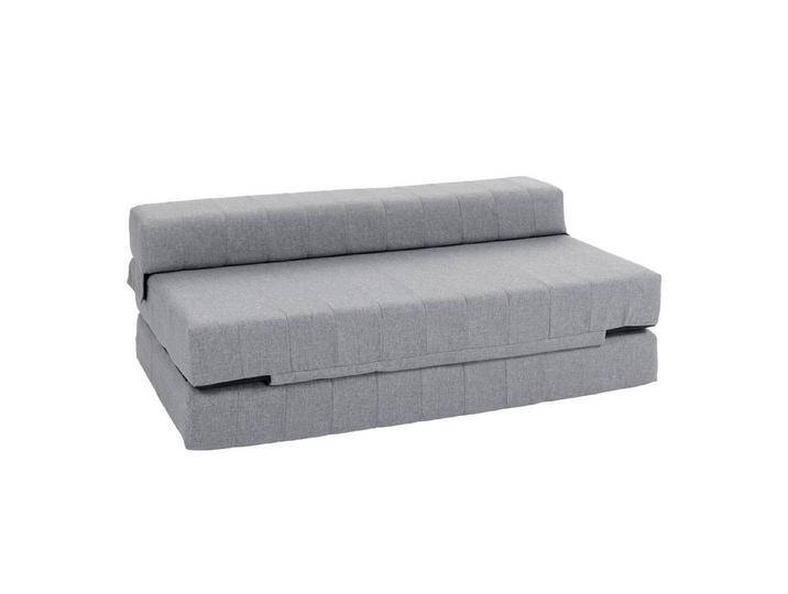 HOMCOM Relaxsessel 2-in-1 Klappbar Schlafsofa mit Leinenoptik (Sofabett, 1-St., Bodensofa), für Wohnzimmer, Schlafzimmer, Grau, grau von Homcom