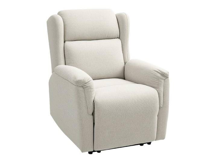 HOMCOM Relaxsessel Fernsehsessel mit Liegefunktion (TV-Sessel mit Taschenfederkern, 1-St., Ruhesessel), für Wohnzimmer, Schlafzimmer, Beige von Homcom
