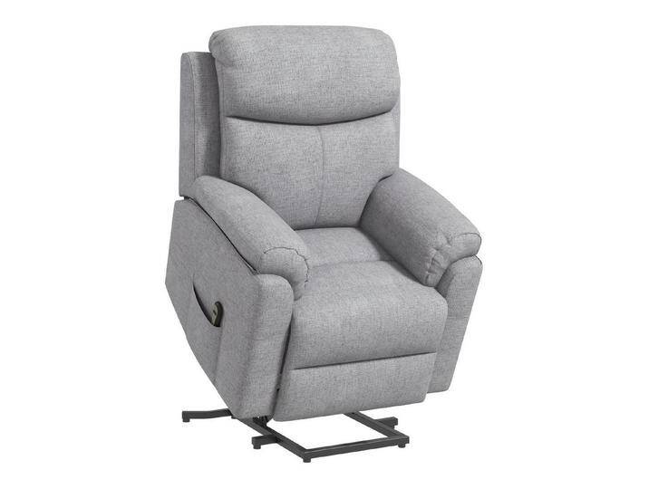 HOMCOM Relaxsessel mit Aufstehhilfe, 5 Massagemodi, Liegefunktion (Fernsehsessel, 1-St., Massagesessel), für Wohnzimmer, Grau, grau von Homcom
