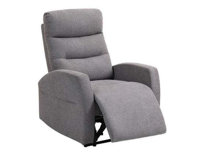 HOMCOM Relaxsessel mit Liegefunktion (moderner Polstersessel, 1-St., Verstellbarer Relaxsessel mit Fußstütze), für Wohnzimmer, Schlafzimmer, Dunkelgrau von Homcom