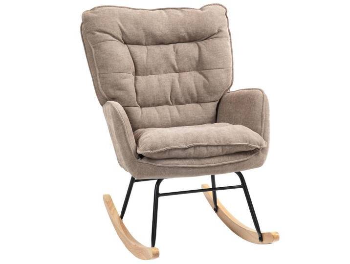 HOMCOM SCHAUKELSTUHL, Braun, Buche, Füllung: Schaumstoff, 98.5x97x71 cm, Wohnzimmer, Sessel, Schaukelstühle HOMCOM SCHAUKELSTUHL, Braun, Buche, Füllung: Schaumstoff, 98.5x97x71 cm, Wohnzimmer, Sessel, Schaukelstühle von Homcom