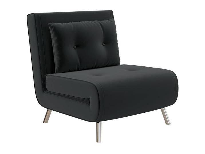 HOMCOM SCHLAFSESSEL,, Schwarz, 88x83x77 cm, Wohnzimmer, Sessel, Schlafsessel von Homcom