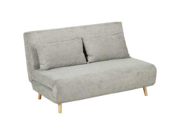 HOMCOM SCHLAFSOFA,, Grau, Kunststoff, 90x81x141 cm, Wohnzimmer, Sofas & Couches, Schlafsofas von Homcom