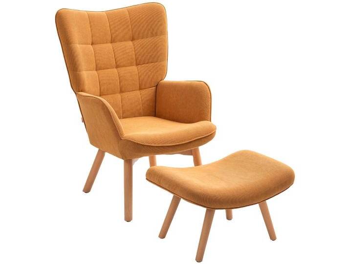 HOMCOM SESSEL, Bernstein, Echtholz,Buche, 1-Sitzer, Füllung: Schaumstoff, einzeln stellbar, 80x101x72 cm, Wohnzimmer, Sessel, Relaxsessel HOMCOM SESSEL, Bernstein, Echtholz,Buche, 1-Sitzer, Füllung: Schaumstoff, einzeln stellbar, 80x101x72 cm, Wohnzimmer, Sessel, Relaxsessel von Homcom