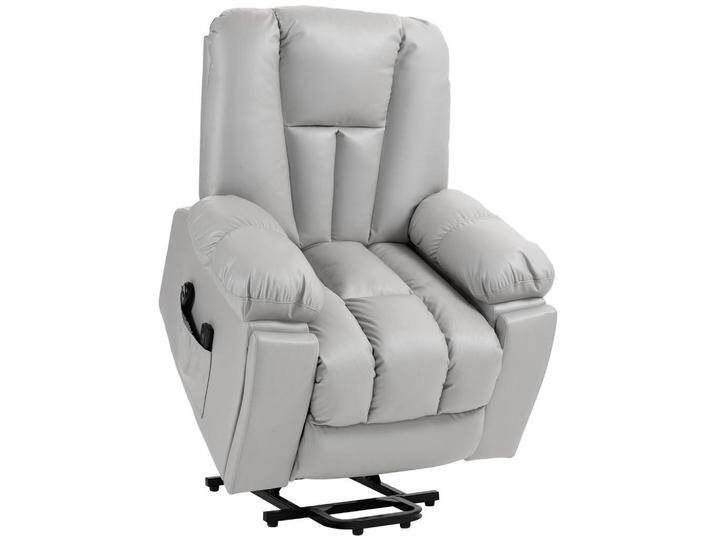 HOMCOM SESSEL, Hellgrau, 96x106x94 cm, Wohnzimmer, Sessel, Polstersessel von Homcom