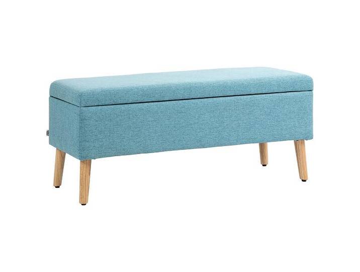 HOMCOM SITZBANK, Blau, Kunststoff, 39x45x110 cm, Esszimmer, Bänke, Sitzbänke von Homcom