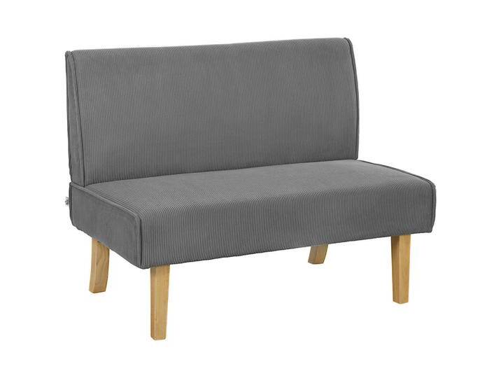 HOMCOM SOFA, Grau, 110x85x62 cm, Wohnzimmer, Sofas & Couches, Sofas, 2-Sitzer Sofas von Homcom