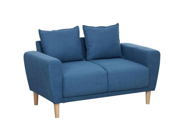 HOMCOM ZWEISITZER, Blau, 133x81x73 cm, Wohnzimmer, Sofas & Couches, Sofas, 2-Sitzer Sofas von Homcom
