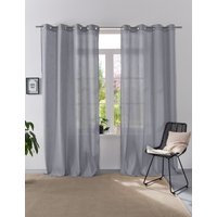 Home affaire Collection Vorhang "Linsdorf", (1 St.), Leinenstruktur, halbtransparent von Home Affaire Collection