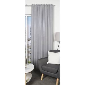 home24 Fertiggardine Oxford 2er-Set 135 x 175cm Grau/Grau von home24
