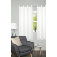 Home Basics Vorhang "BENOGA 2er SET" Ösen 2 Stk. tlg. SET, Ösenschal, Uni, Dekostruktur Home Basics Vorhang "BENOGA 2er SET" Ösen 2 Stk. tlg. SET, Ösenschal, Uni, Dekostruktur von Home Basics