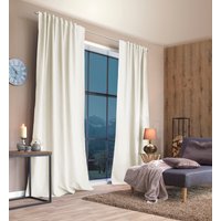 Home Basics Vorhang "ESKIMO", (1 St.), Thermostoff Uni ESKIMO von Home Basics