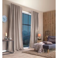 Home Basics Vorhang "ESKIMO", (1 St.), Thermostoff Uni ESKIMO von Home Basics