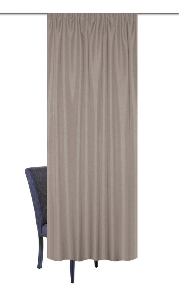 Home Basics Vorhang HOMEbasics 085960 Eskimo Verdunkelungsvorhang mit Thermofunktion, (1 St), Polyester von Home Basics
