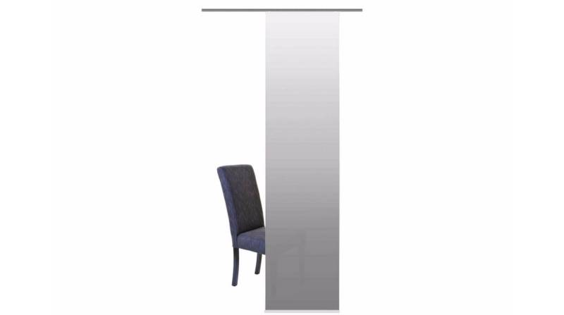 Home Basics Schiebegardine Schiebevorhang Digitaldruck MADRID Dekostoff 245 x 60 cm, grau, 100% Polyester von Home Basics