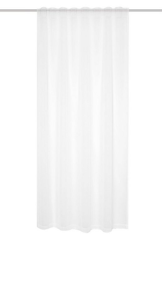 Vorhang 53300 Fertigschal Dolly, transparent, mit Kombiband, Home Basics, (2 St), Polyester von Home Basics