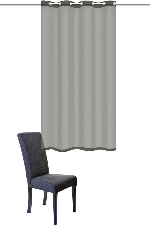 Home Basics Vorhang DOLLY, Ösen (1 St), transparent, Voile, Ösenschal DOLLY von Home Basics