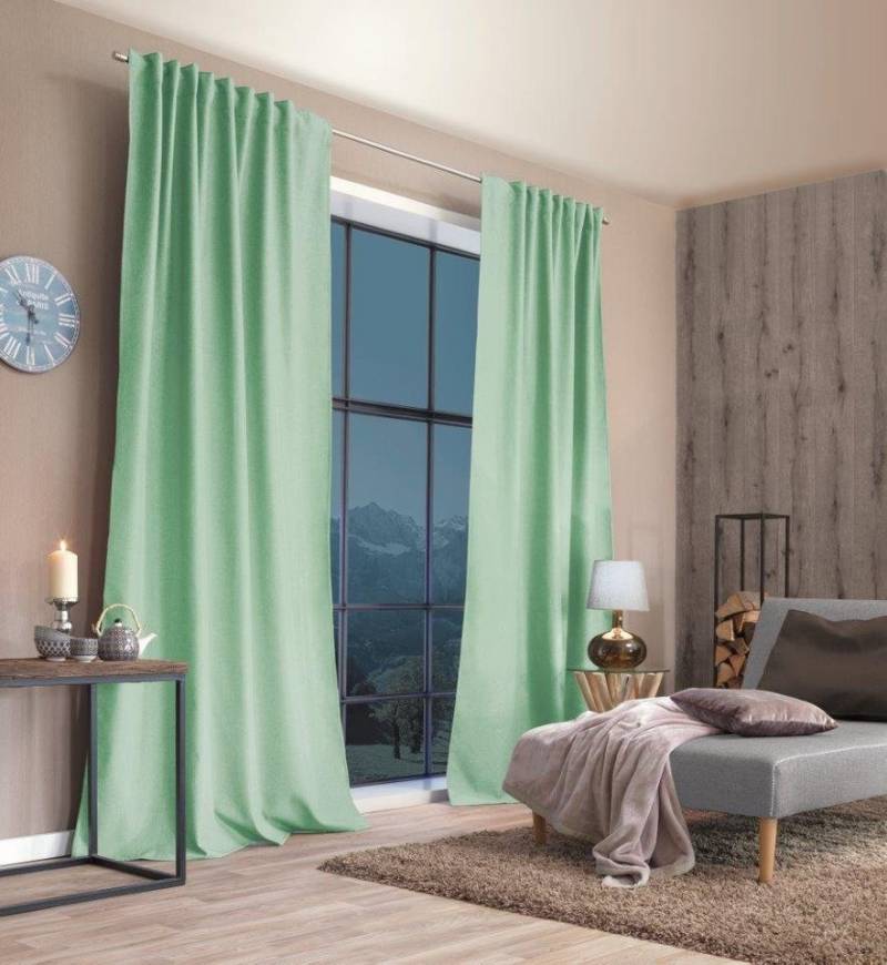 Home Basics Vorhang HOMEbasics 085960 Eskimo Verdunkelungsvorhang mit Thermofunktion, (1 St), Polyester von Home Basics