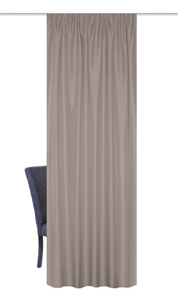 Home Basics Vorhang HOMEbasics 085960 Eskimo Verdunkelungsvorhang mit Thermofunktion, (1 St), Polyester von Home Basics
