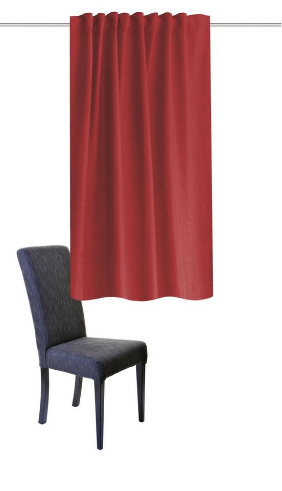 Home Basics Vorhang HOMEbasics 085960 Eskimo Verdunkelungsvorhang mit Thermofunktion, (1 St), Polyester von Home Basics