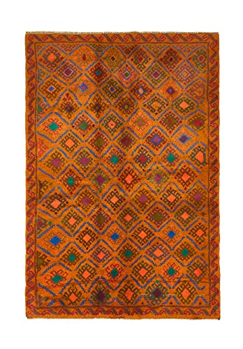 Home Carpets Teppich, Wolle, Orange, Größe M von Home Carpets