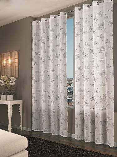 Home Collection gig116 Vorhang Lilie 280x140x280 cm Natur von Home Collection