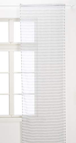 Home Collection tcstr129/150 Vorhang Paar Stripes 240x70x240 cm grau von Home Collection