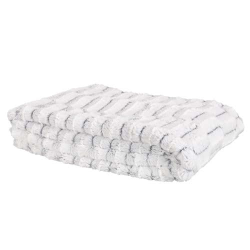 Pelzimitationsdecke, XXL, 140cm x 200cm von Home Deco Factory