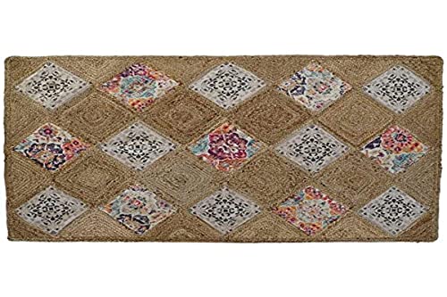 Dkd Home Decor Jute Boho Teppich, 160 x 230 x 0,5 cm von Home Decor