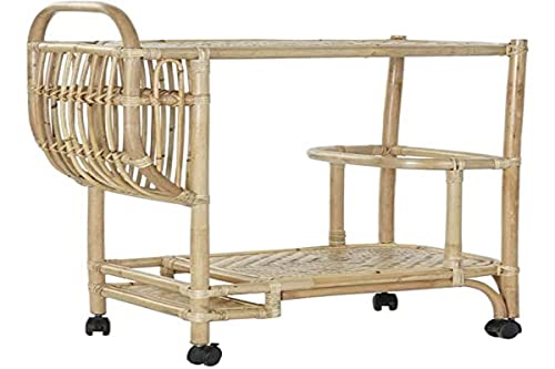 Home Decor Dkd Mehrzweckwagen aus Bambus, 72 x 38 x 80 cm von Home Decor