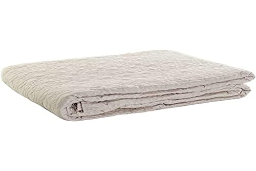 Dkd Home Decor Tagesdecke, Beige, Polyester, Baumwolle, 180 x 260 x 1 cm von Home Decor