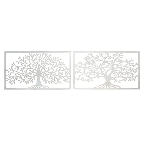 Home Decor Dkd Wanddekoration Metall Baum (2 Stück) (84,5 x 1 x 49 cm) von Home Decor