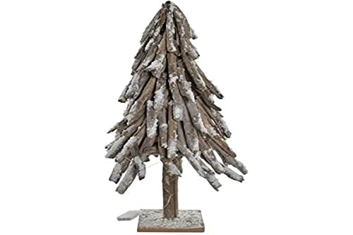 Dkd Home Decor Weihnachtsbaum Birke LED Nevado (50 x 50 x 100 cm) von HOME DECOR