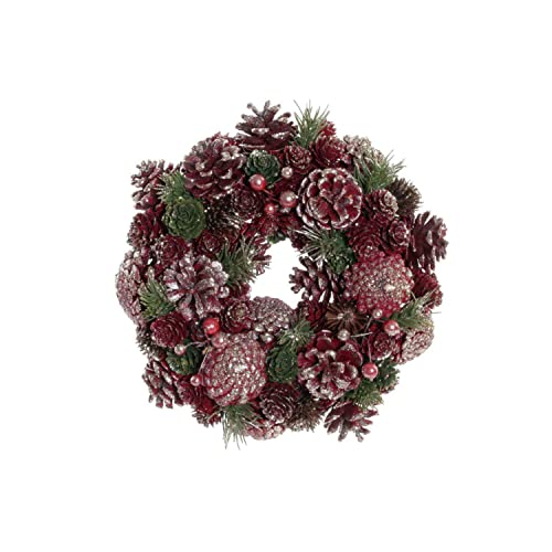 Dkd Home Decor Weihnachtskranz (26 x 26 x 8 cm) von Home Decor