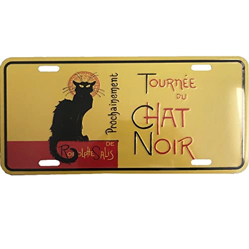 Home Decorazione Chat Noir Platte, Metall, Mehrfarbig, Einheitsgröße Home Decorazione Chat Noir Platte, Metall, Mehrfarbig, Einheitsgröße von Enesco