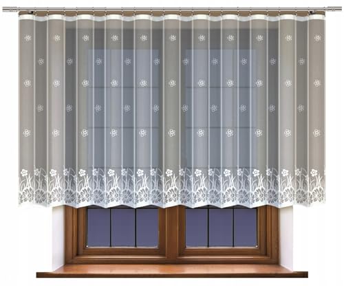 Home Dekorator Gardine - Gardinen Wohnzimmer aus Jacquard - schön Schiebegardinen - Zusätzliche Dekoration für Ihre Wohnung - Vorhang Ohne Faltenband (300x120cm) von Home Dekorator