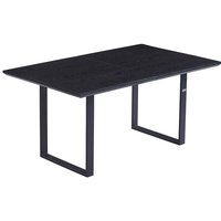 Esstisch Eckig Ausziehbar avencia inkl. U-Fuß - 160-200 x 100 cm Farbe: Dark Oak Tisch Esszimmertische Runder Esstisch - Home Deluxe von Home Deluxe
