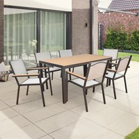 Gartentisch CANTOS – 150 x 90 cm von Home Deluxe