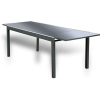 Gartentisch ausziehbar aus Glas sol - 180/240 x 90 cm Lounge Gartenmöbel Gartenmöbel Kunststoff - Home Deluxe Gartentisch ausziehbar aus Glas sol - 180/240 x 90 cm Lounge Gartenmöbel Gartenmöbel Kunststoff - Home Deluxe von Home Deluxe