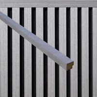 HOME DELUXE Abschlussleiste für Akustikpaneel ENDO Grey Oak - 80 cm - Menge: 3 Abschlussleiste, Akustikpaneele Abschluss, Leiste für Akustikpaneele HOME DELUXE Abschlussleiste für Akustikpaneel ENDO Grey Oak - 80 cm - Menge: 3 Abschlussleiste, Akustikpaneele Abschluss, Leiste für Akustikpaneele von Home Deluxe