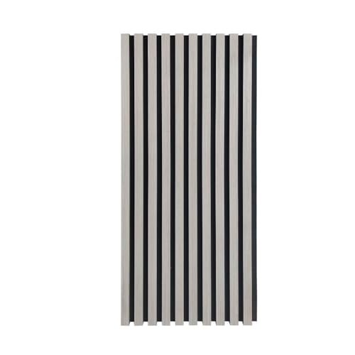 HOME DELUXE - Akustikpaneel SONIC Grey Oak - 3 Paneele – 0,96 m², ca. 80 x 40 cm, Holz/Polyester, auf- und nebeneinader platzierbar I Akustik Paneel Schallschutzpaneel Akustikplatten Wandpaneel von Home Deluxe