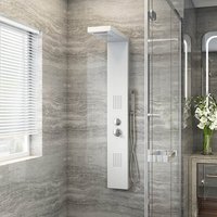 Duschpaneel CASCATA - white von Home Deluxe