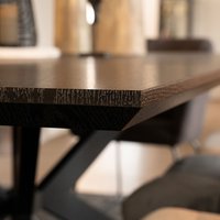 HOME DELUXE Esstisch Eckig AVENCIA inkl. Sternfuß - 200 x 120 cm Dark Oak HOME DELUXE Esstisch Eckig AVENCIA inkl. Sternfuß - 200 x 120 cm Dark Oak von Home Deluxe